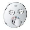 Термостат для встраиваемого монтажа на 2 выхода (внешняя часть) Grohe 29119000