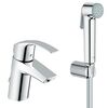 Смеситель для раковины с душевым набором Grohe 23124002