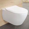 Сидение c крышкой для унитаза SlimSeat Subway 2.0 9M78 S1 01 Villeroy&Boch
