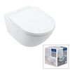 Унитаз подвесной Villeroy&Boch Subway 3.0 4670TS01 Twist Flush, без смывного обода