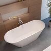 Ванна отдельностоящая из SilkStone 1660x725 мм Deco Nudo VADENUS00 PAA в комплекте