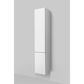 M90CHR0306WG GEM, шкаф-колонна, подвесной, правый, 30 см, двери, push-to-open, цвет: белый, глянец