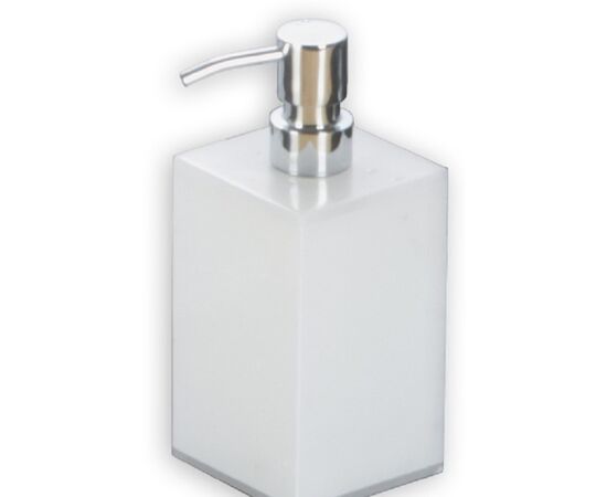 Дозатор для жидкого мыла настольный (белый мрамор) Blanca 2401900 Nicol