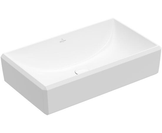 Мраморная черная столешница с подставкой из глянцевой стали 1200х750х570 мм Antheus B064 00 RP Villeroy&Boch в комплекте с зеркалом и Шкаф-пеналом