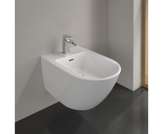 Биде Subway 3.0, 375x560 мм, белый Alpin 4470 00 01 Villeroy&Boch