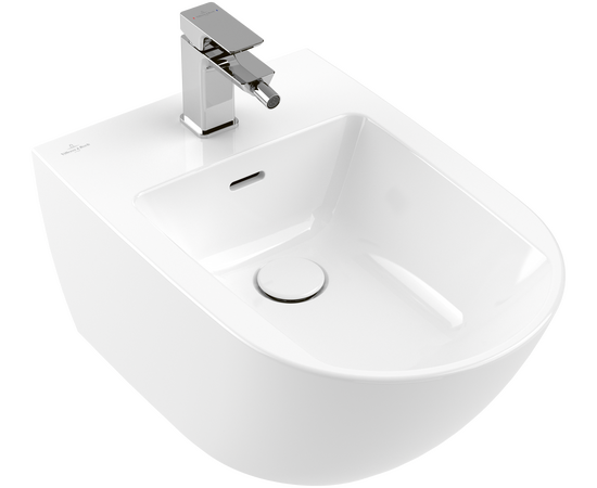 Биде Subway 3.0, 375x560 мм, белый Alpin 4470 00 01 Villeroy&Boch