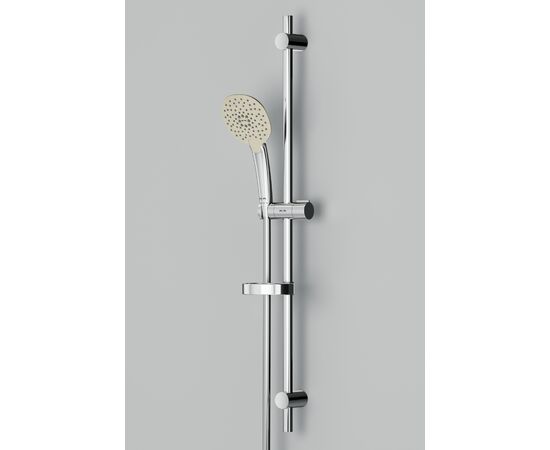 F0170A000 Spirit V2.0, душ.комплект: ручн.душ d 120 мм 3 ф-ции, штанга 900, шланг 1 750 мм, хром, шт